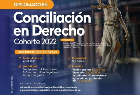 Diplomado en Conciliación en Derecho