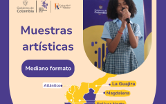 muestras artísticas de mediano formato